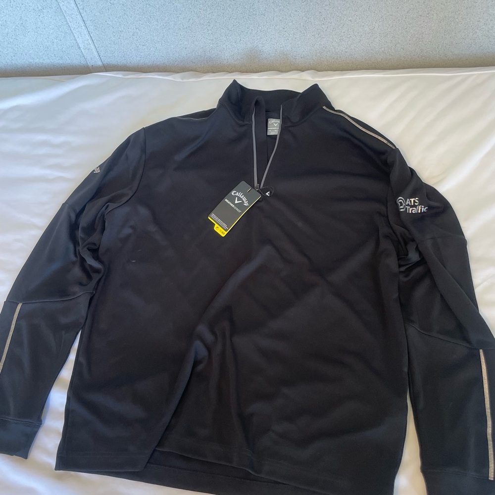 Callaway Black Weather Series Pullover